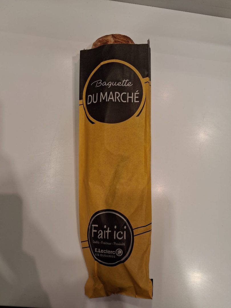 Baguette du marché : photo du produit rappelé le 09/10/2026