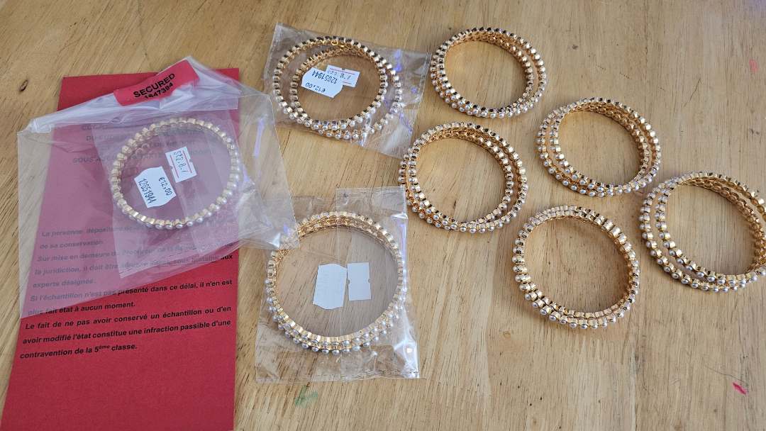 Bangles Selva Gold Covering P LTD : photo du produit rappelé le 05/06/2026