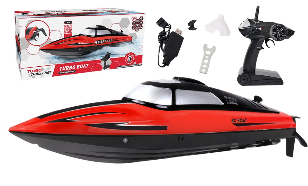 Bateau r/c 2.4 ghz grande vitesse - apd 8 ans Turbo Boat Radiocommande : photo du produit rappelé le 03/09/2026