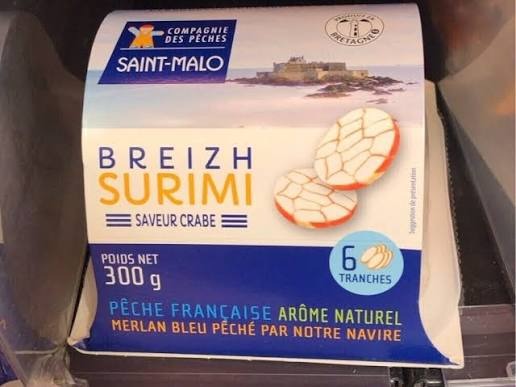 Batônnets de surimi Compagnie des Pêches : photo du produit rappelé le 19/08/2026