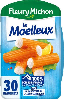 Batônnets de surimi Fleury Michon : photo 3 sur 5 du produit rappelé le 19/08/2026