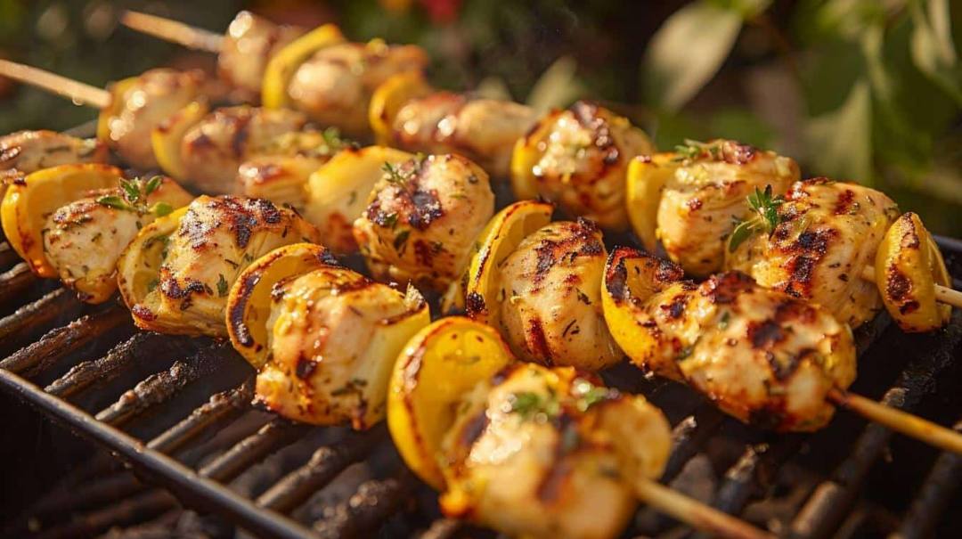 Brochette de poulet mariné thym et citron : photo du produit rappelé le 07/05/2026