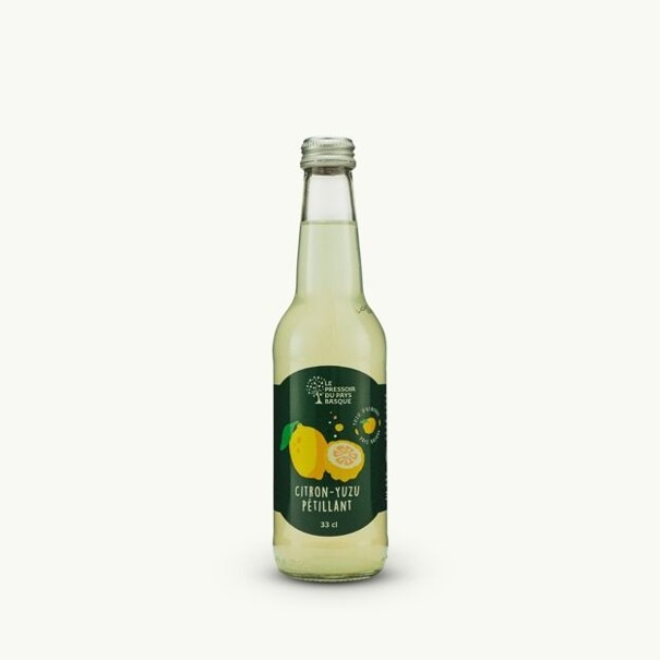 Citron yuzu pétillant Pressoir du Pays Basque : photo du produit rappelé le 19/08/2026