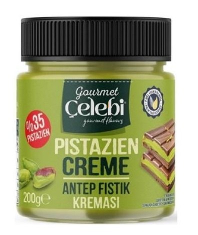 Crème de pistache Gourmet Çelebi : photo du produit rappelé le 30/04/2026