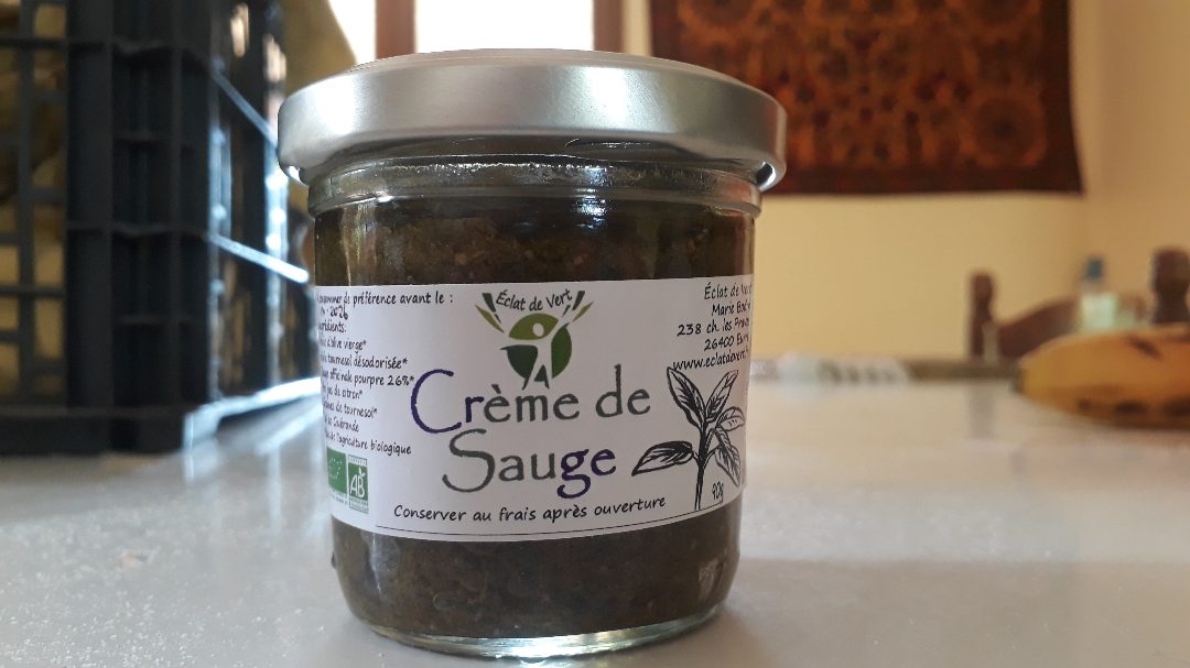 Crème de sauge Eclat de Vert : photo du produit rappelé le 11/06/2026