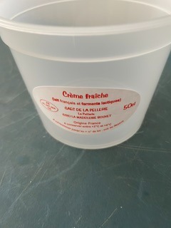 Creme fraiche Gaec de la Pellerie : photo du produit rappelé le 11/05/2026