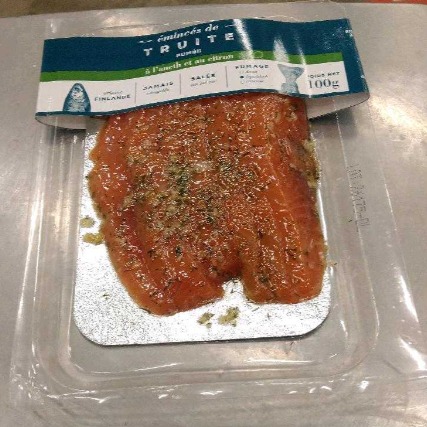 Eminces de truite aneth 100g Grand Frais / Fresh : photo du produit rappelé le 02/07/2026