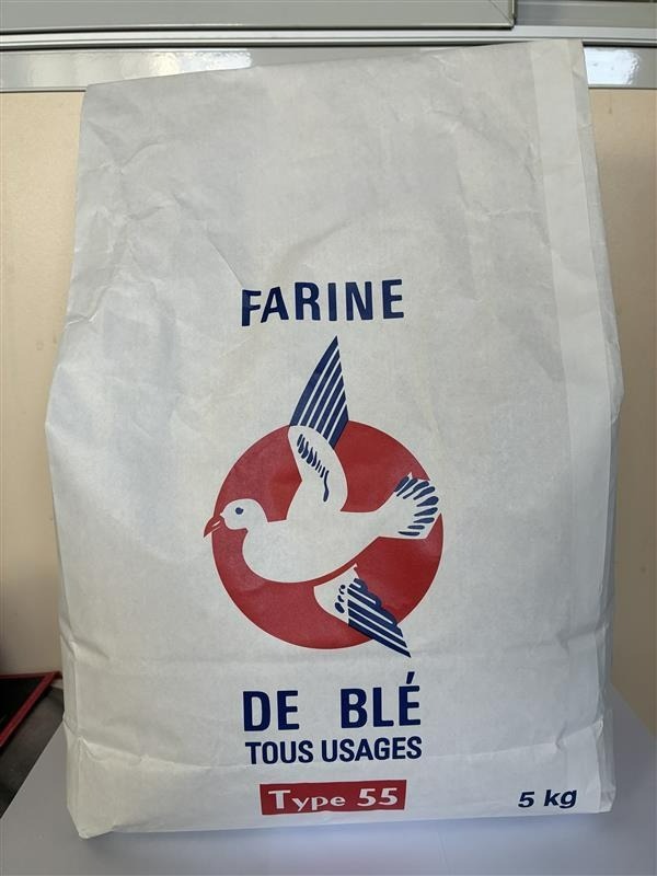 Farine pigeon - 5 kg : photo du produit rappelé le 22/04/2026