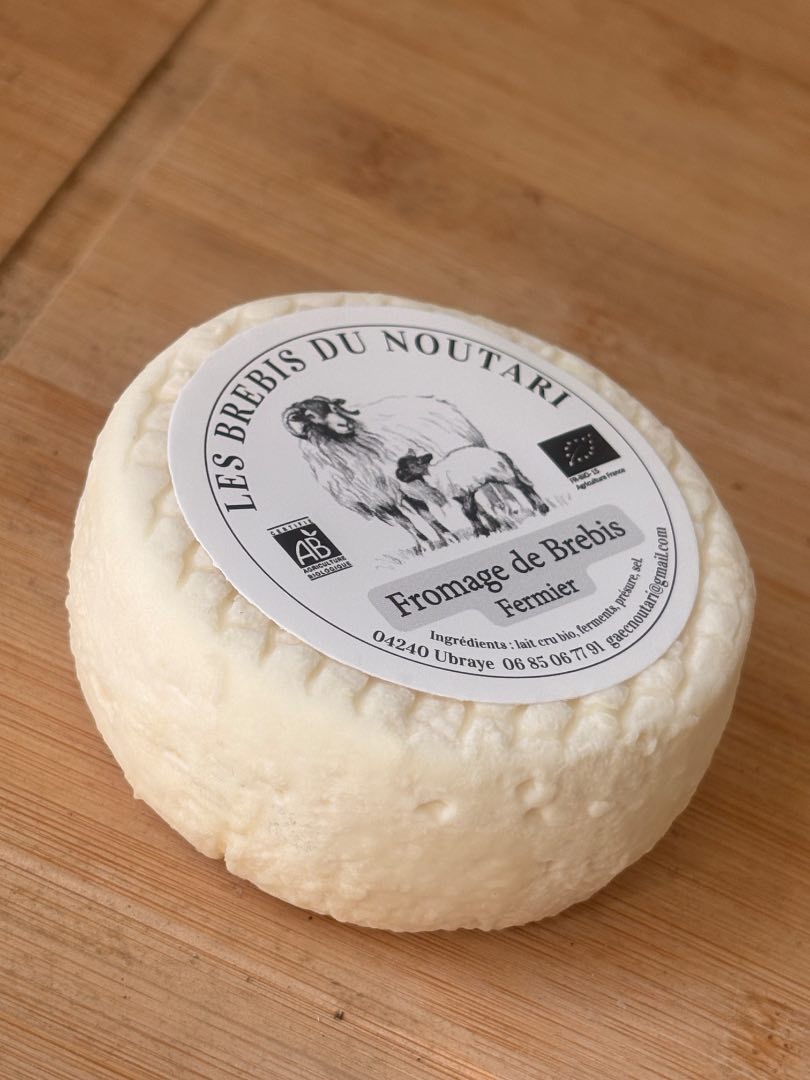 Fromage Les Brebis du Noutari : photo du produit rappelé le 11/05/2026