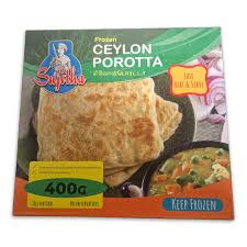 Galettes ceylon porotta surgelées Sujitha : photo du produit rappelé le 22/06/2026