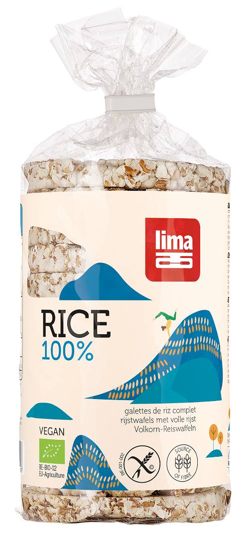 Galettes de riz complet salées Lima : photo du produit rappelé le 06/08/2026