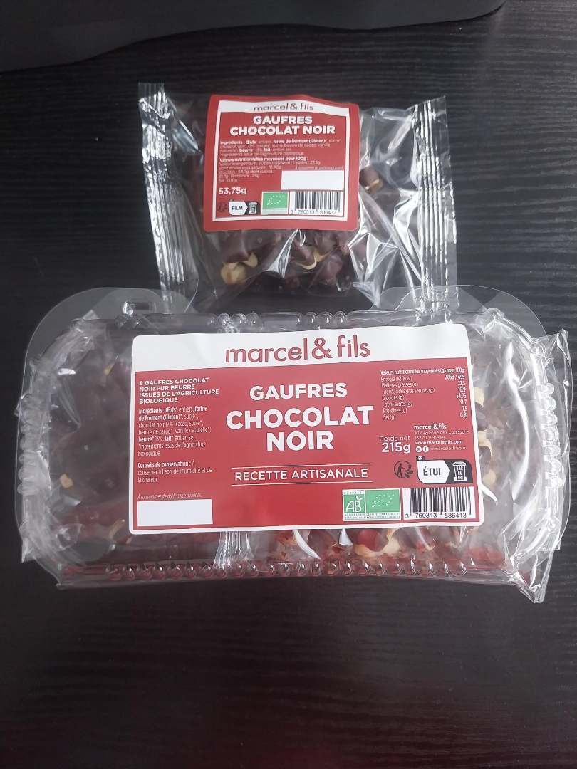 Gaufres pur beurre chocolat noir latour : photo du produit rappelé le 08/06/2026