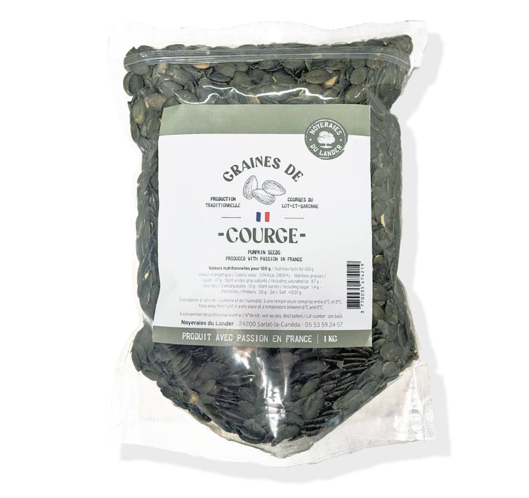 Graines de courge Noyeraies du Lander : photo du produit rappelé le 03/09/2026