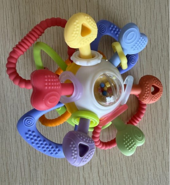 Infinno jouet dentition &hochet bébé 0-12 mois avec anneau à tirer : photo du produit rappelé le 14/09/2026