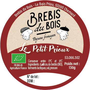 Le petit prioux Brebis du Bois : photo du produit rappelé le 03/08/2026