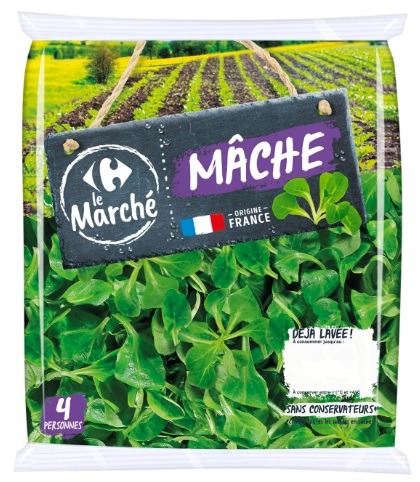 Mâche Carrefour le Marché : photo du produit rappelé le 09/06/2026