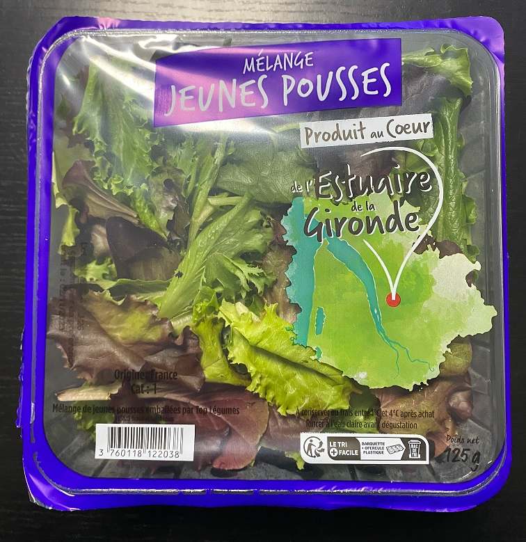 Mélange de jeunes pousses Top Légumes : photo 2 sur 2 du produit rappelé le 01/06/2026