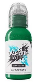 Mélange pour tatouage world famous limitless tattoo ink - dark green 2 : photo du produit rappelé le 27/05/2026