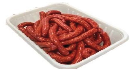 Merguez de volaille halal 50*100 gr - 5 kg Ozen : photo du produit rappelé le 22/07/2026