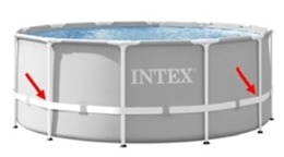 Metal frame pools - prism frame pools - ultra frame pools - ultra xtr Intex : photo du produit rappelé le 13/05/2026
