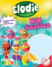 Mix sucettes Elodie : photo du produit rappelé le 24/04/2026