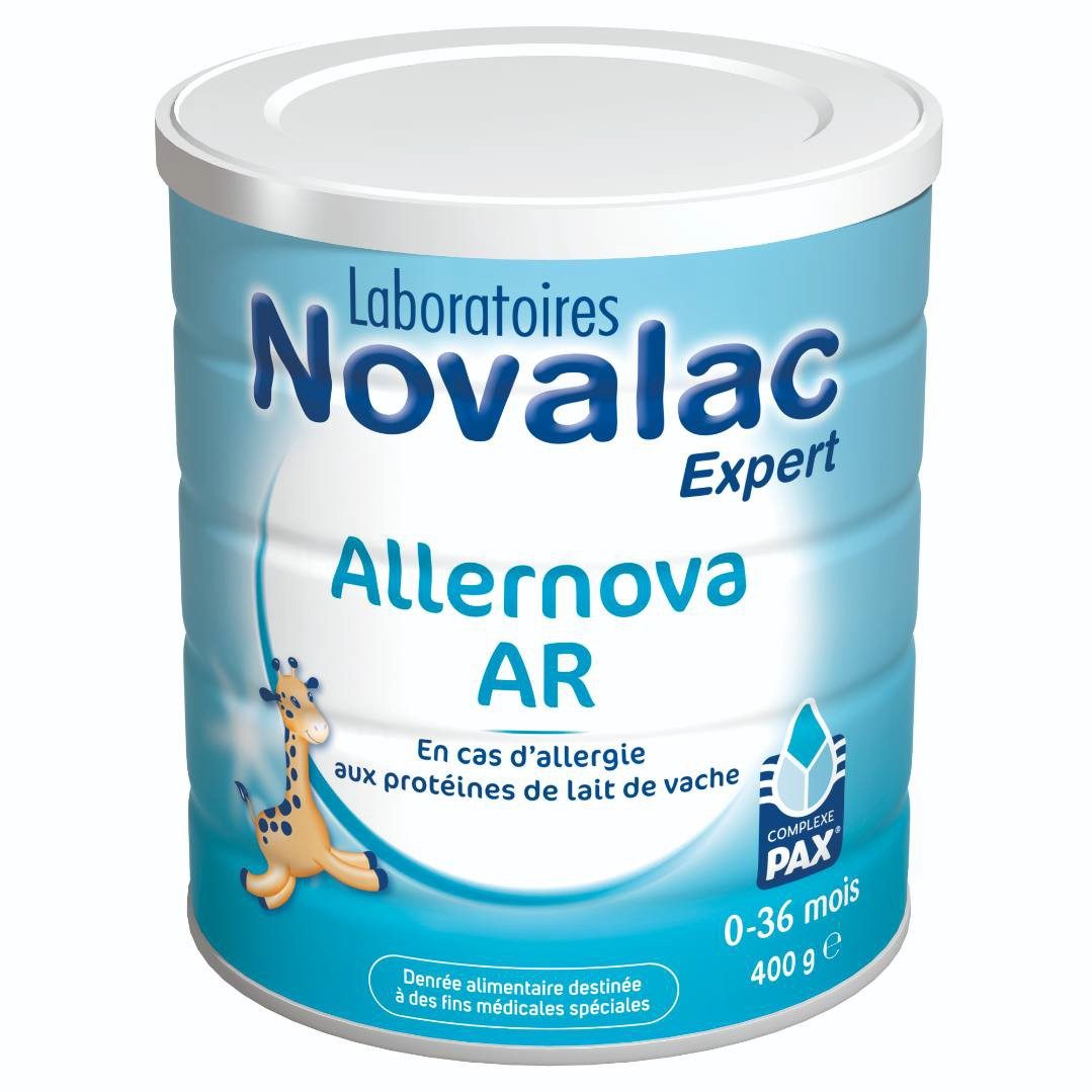 Novalac expert allernova ar lait en poudre 0-36 mois Laboratoires Novalac : photo du produit rappelé le 12/06/2026