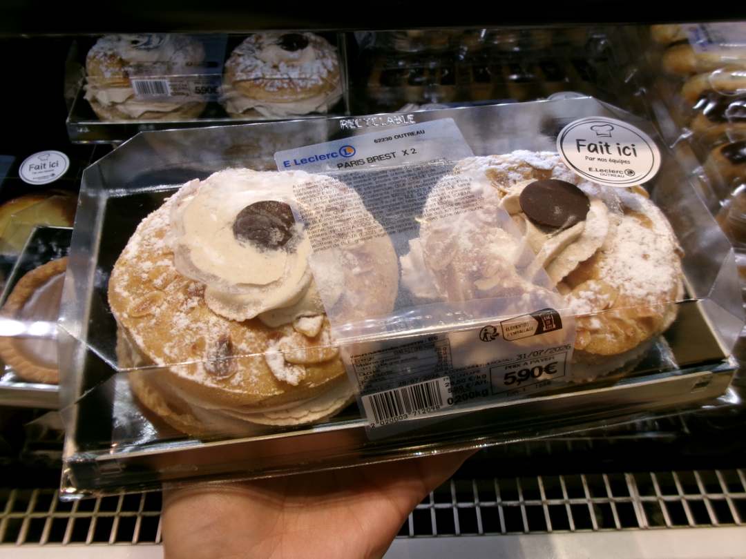 Paris-brest E.Leclerc Outreau : photo du produit rappelé le 28/07/2026