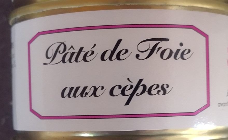 Pâté de foie aux cèpes Le Cochon du Madres : photo du produit rappelé le 22/10/2026