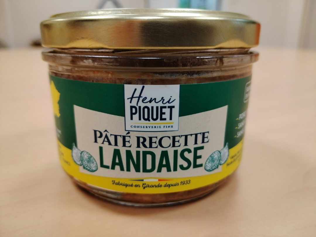 Pate recette landaise Henri Piquet : photo du produit rappelé le 17/07/2026