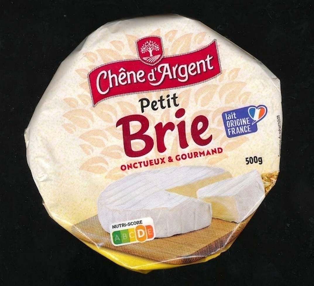 Petit brie 500g Chêne d'Argent : photo du produit rappelé le 01/09/2026