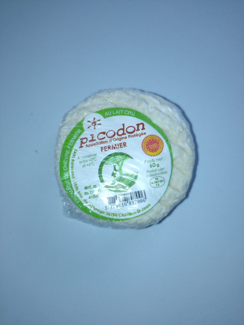 Picodon Ferme Baracand : photo du produit rappelé le 06/05/2026