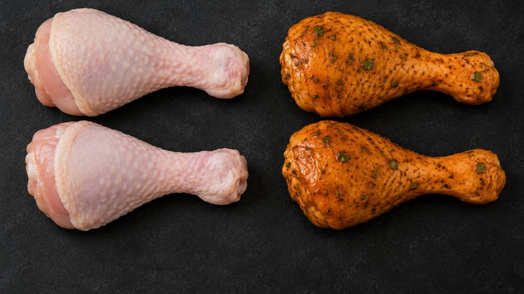 Pilon de cuisse de poulet brut et mariné Nollens : photo du produit rappelé le 02/09/2026