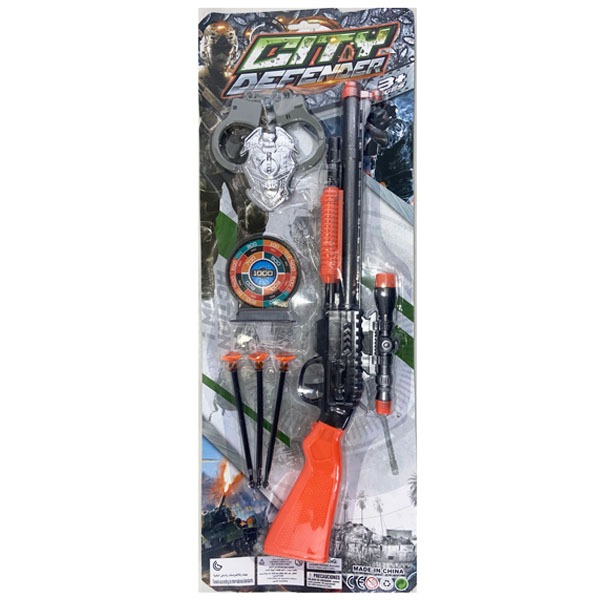 Pistolet a flechettes city defender Toy's Company : photo du produit rappelé le 25/08/2026