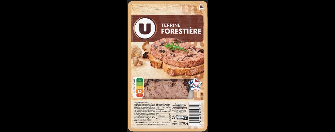 Pluieurs références de pâtés, moussesterrines u : photo 2 sur 5 du produit rappelé le 20/08/2026