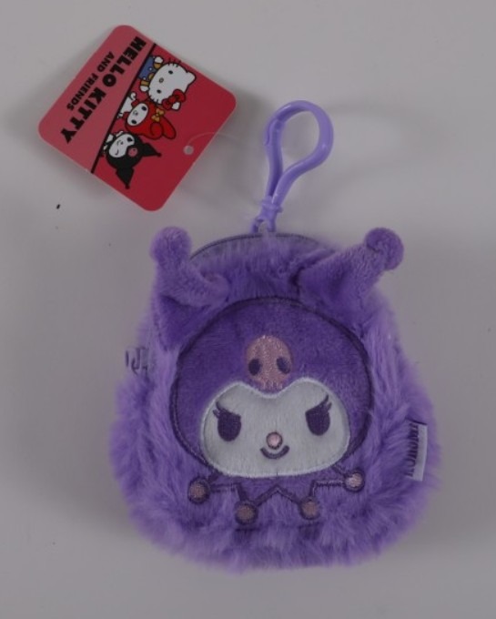Porte-monnaie en peluche hello kitty and friends Sanrio : photo du produit rappelé le 19/05/2026