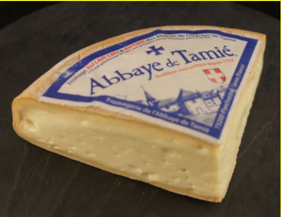 Portion d’abbaye de tamié : photo du produit rappelé le 28/05/2026