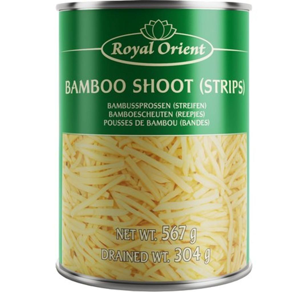 Pousses de bambous en tranches/pousses de bambou en bandes Royal Orient : photo 2 sur 2 du produit rappelé le 30/09/2026