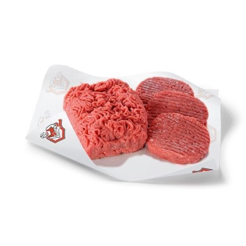 Préparation de viande bovine hachée assaisonnée 5% mg portionnée et vrac : photo du produit rappelé le 27/05/2026