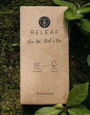 Préservatifs releaf, have fun, plant a tree : photo du produit rappelé le 30/10/2026