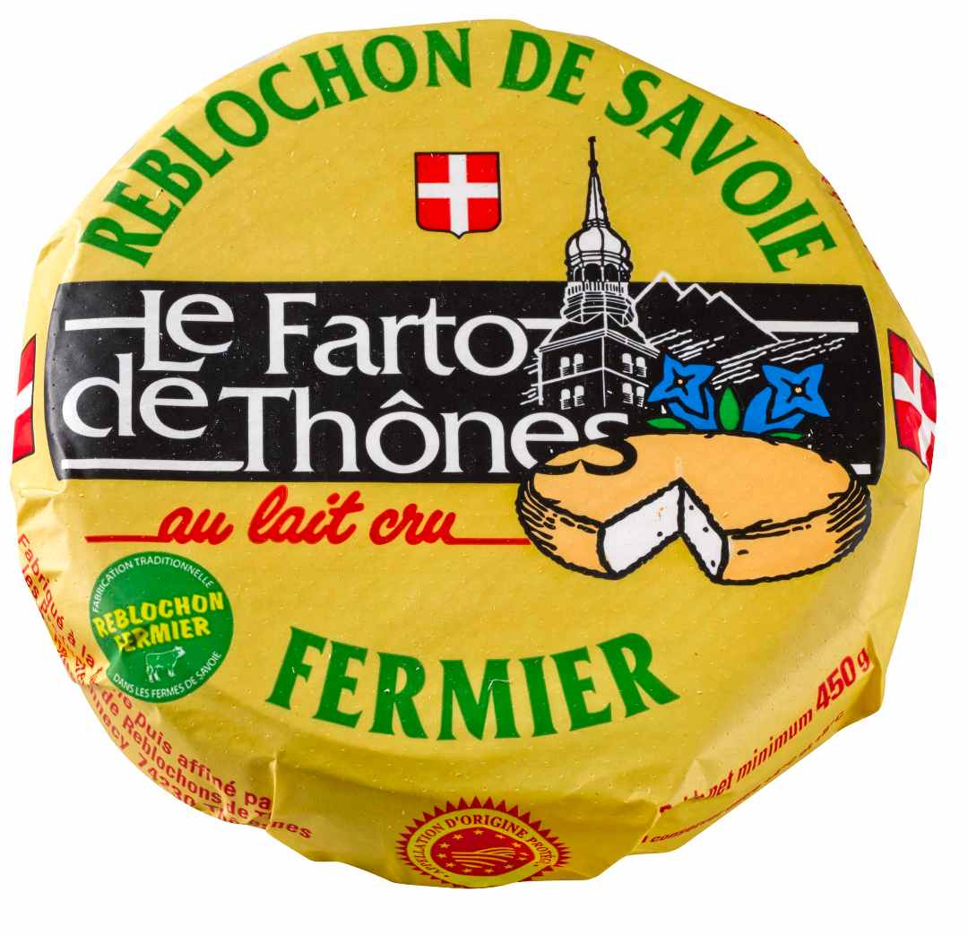 Reblochon fermier AOP Le Farto de Thones : photo du produit rappelé le 26/05/2026