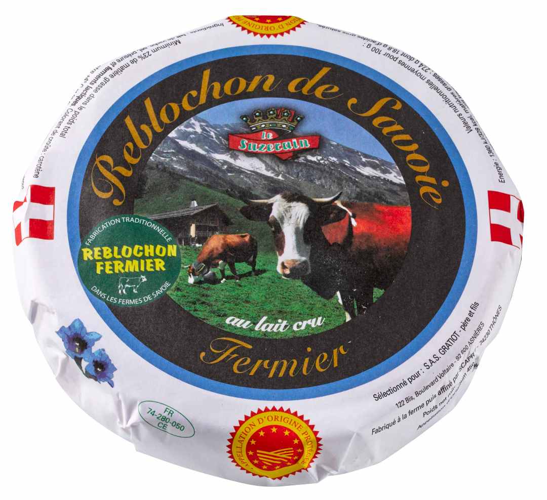 Reblochon fermier AOP Le Suzerain : photo du produit rappelé le 26/05/2026