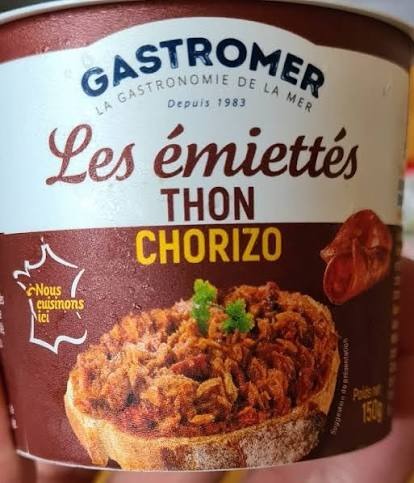 Rillettes de poisson Gastromer : photo 3 sur 5 du produit rappelé le 19/08/2026