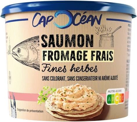 Rillettes de thon - rillettes de saumon Cap Océan : photo 3 sur 5 du produit rappelé le 19/08/2026
