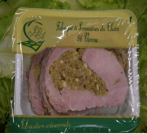 Roulade de sommiere Le Farci Poitevin : photo du produit rappelé le 16/06/2026