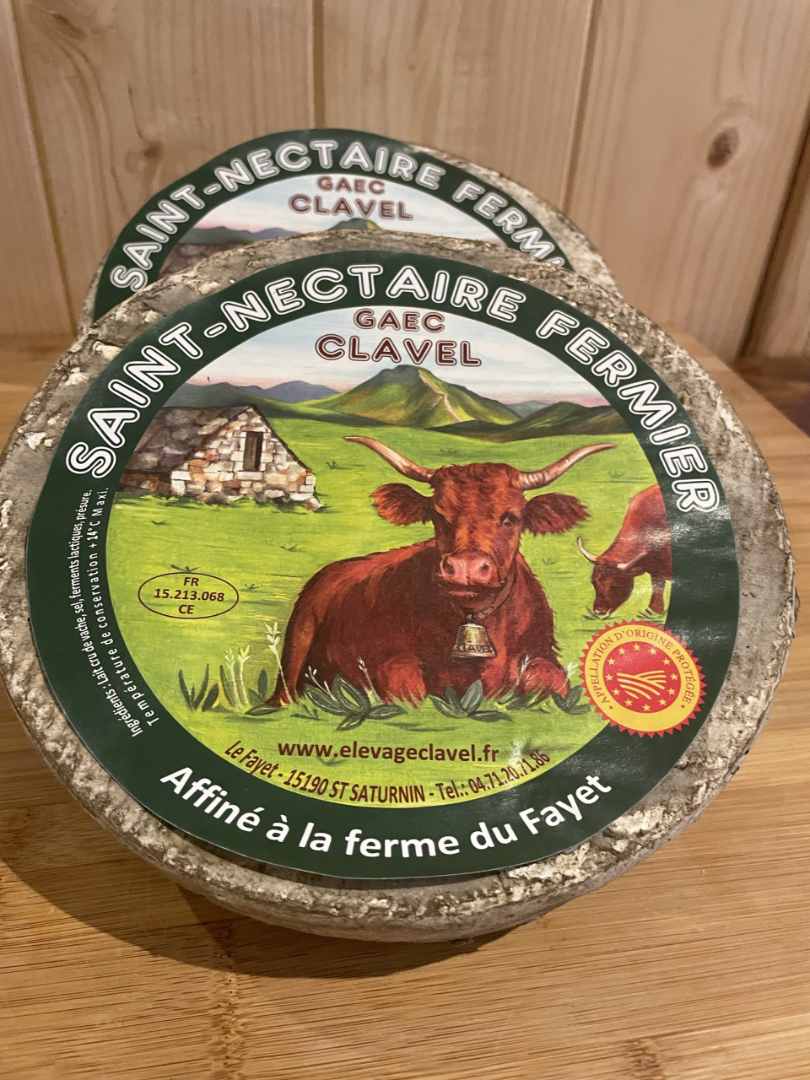 Saint-nectaire fermier Gaec Clavel : photo du produit rappelé le 24/09/2026