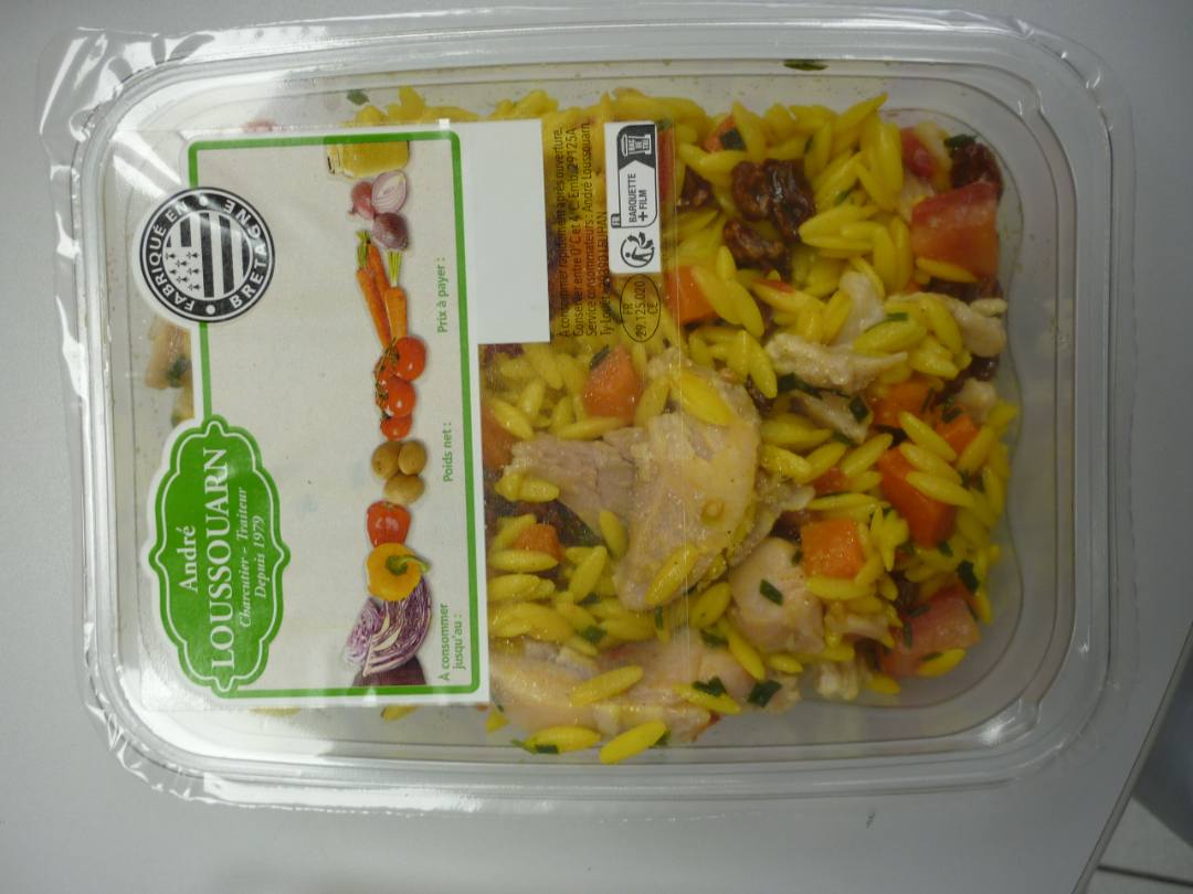 Salade risetti Andre Loussouarn : photo 4 sur 5 du produit rappelé le 30/04/2026
