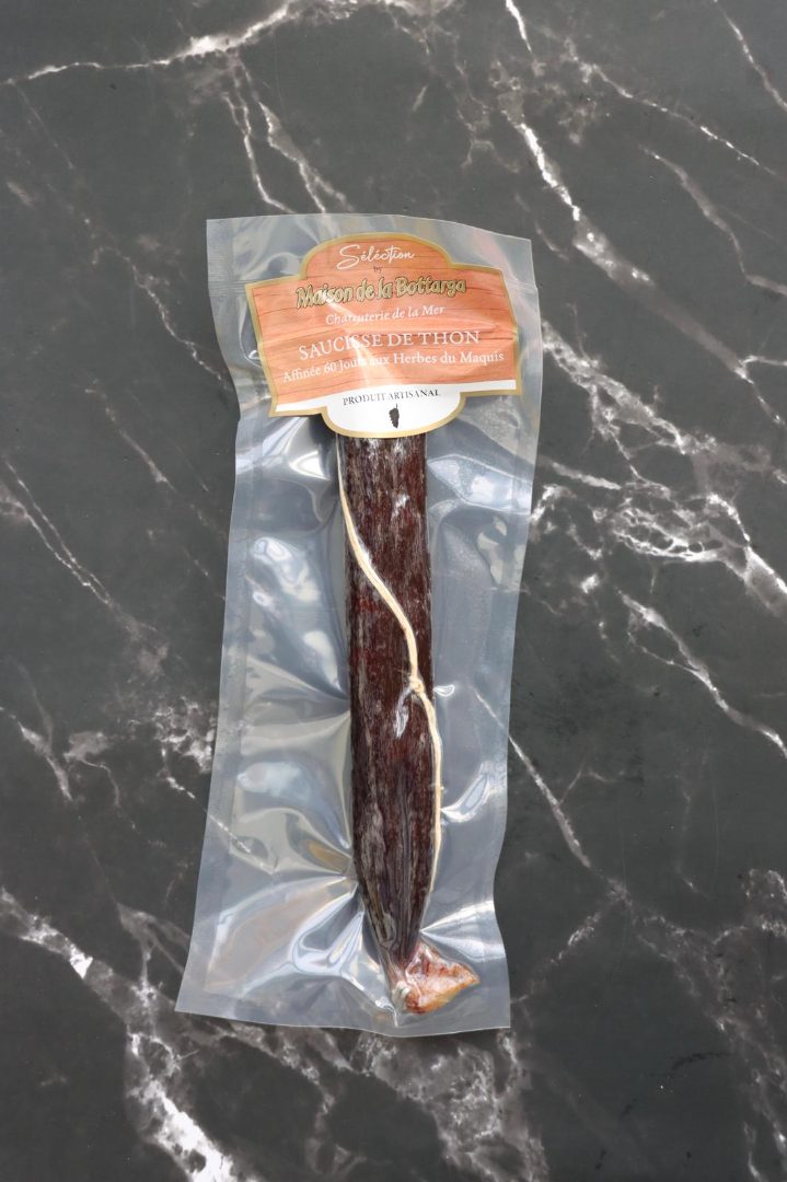 Saucisse de thon Maison de la Bottarga : photo du produit rappelé le 30/10/2026