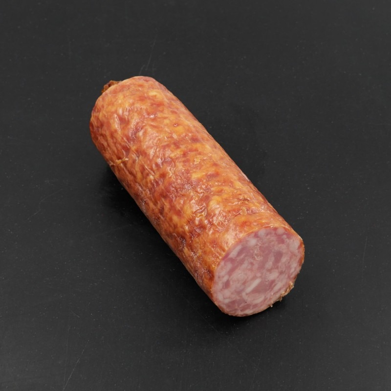 Saucisson ail nature et fume vendu a la coupe Auchan le Charcutier : photo du produit rappelé le 23/07/2026