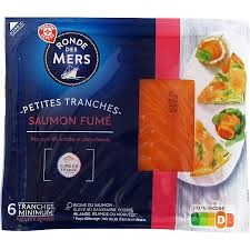 Saumon fumé et lardons de saumon Marque Repère et Biovillage : photo du produit rappelé le 19/08/2026