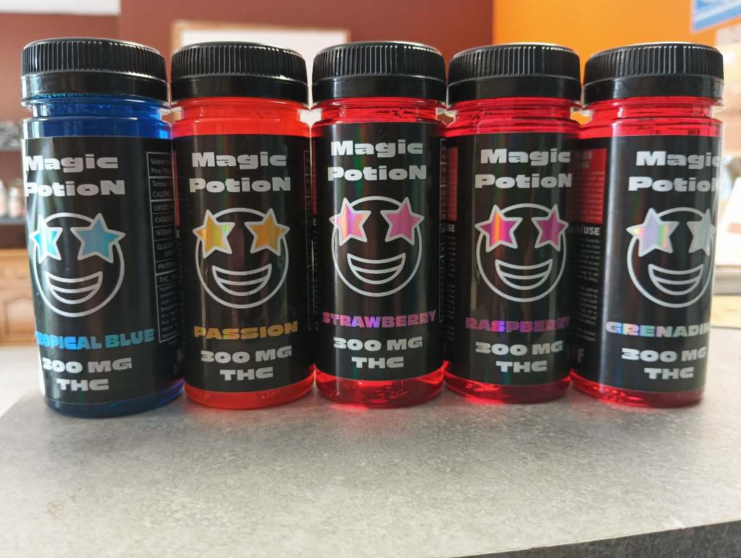 Sirop magic potion 100 ml 300mgthc Spliff : photo du produit rappelé le 10/09/2026